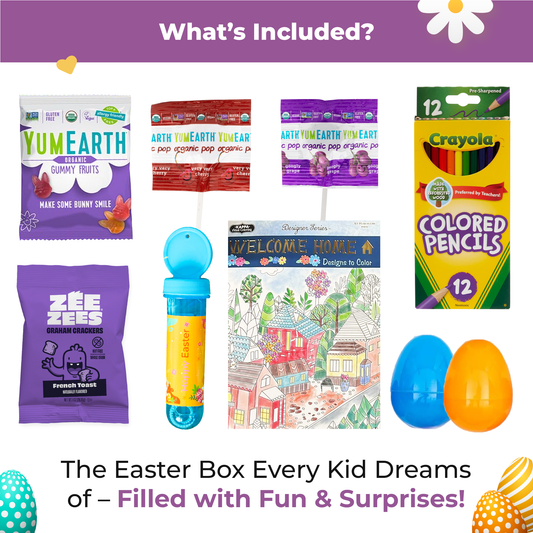 Kids Treat Box: Healthy Organic Snacks & Fun Activities by Bunny James Boxes