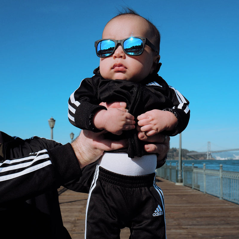 Bueller Baby Sunglasses – Matte Black by ro•sham•bo eyewear