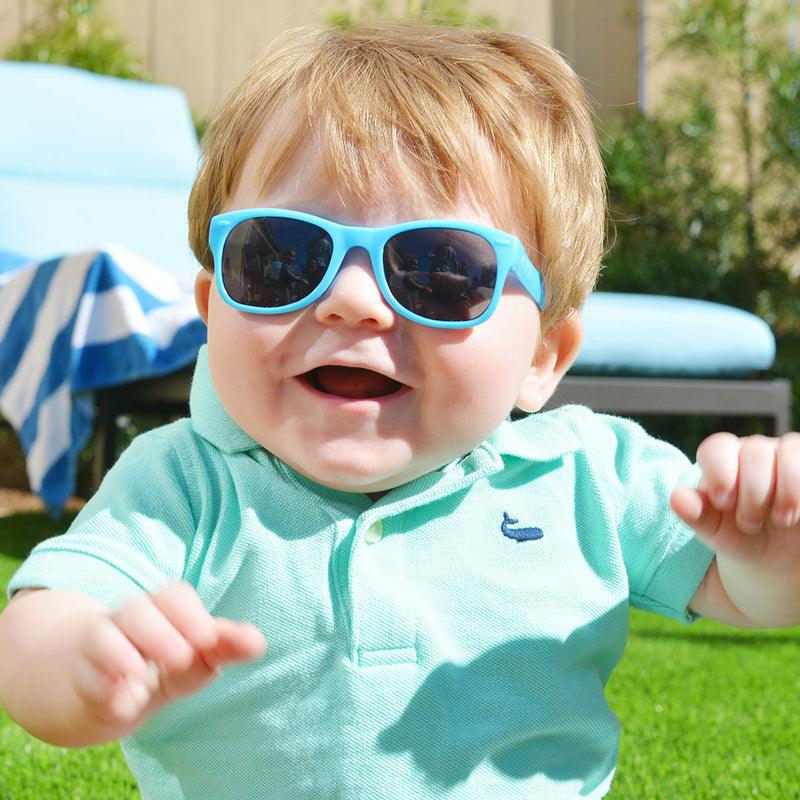 Zack Baby Sunglasses – Sky Blue by ro•sham•bo eyewear