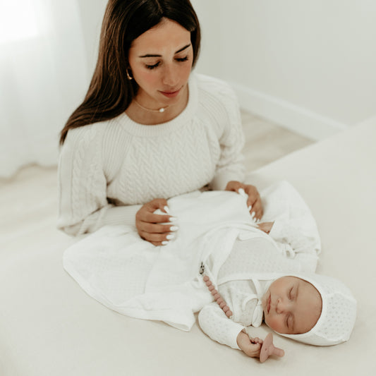 Lulababe Beaded Pacifier Clip – Safe & Stylish by Bleu La La