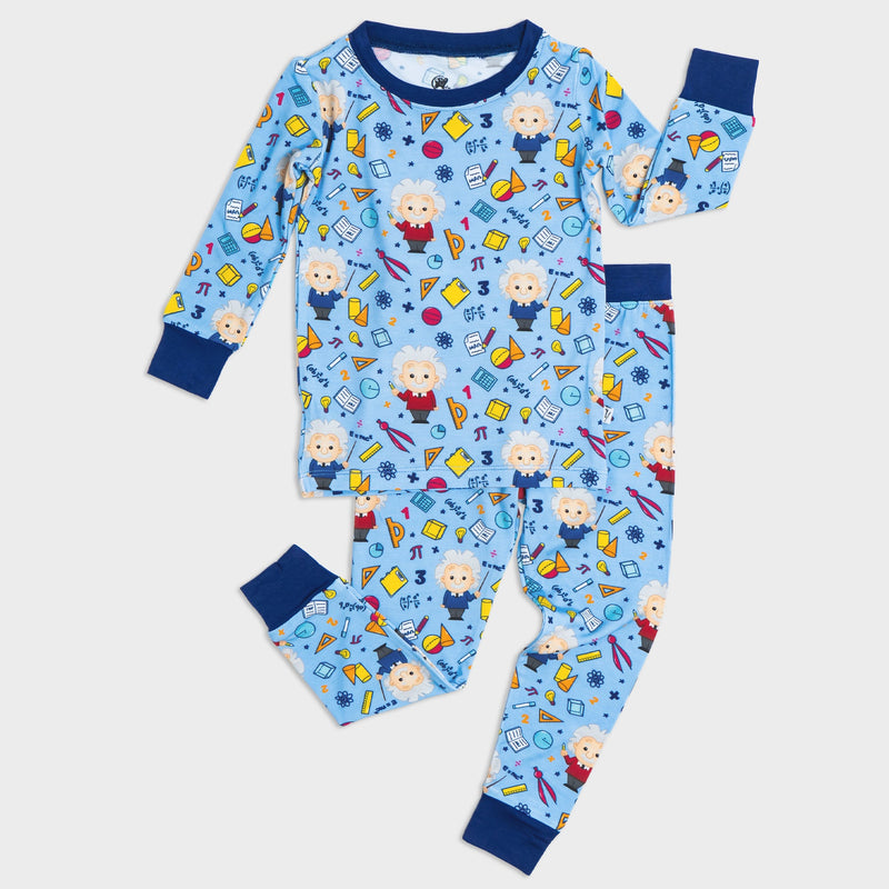 Mathematical Marvel Kids Long Sleeve Pajamas
