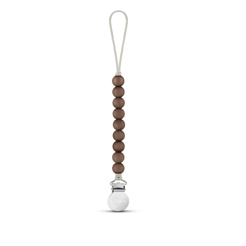 Lulababe Beaded Pacifier Clip – Safe & Stylish by Bleu La La
