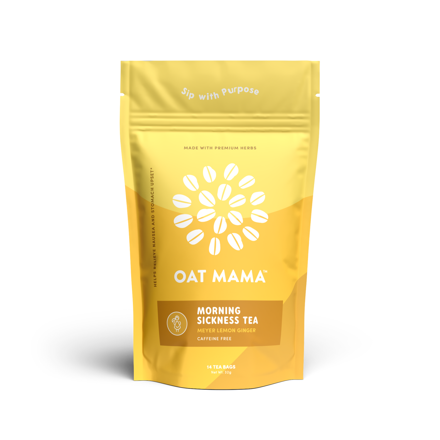 Morning Sickness Relief Tea – Organic Nausea Support by Oat Mama