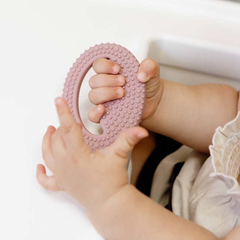 ezpz oral development tools in blush pink / silicone teethers for motor skill development #color_blush / Oral Development Tools – Build Strong Bites & Bright Smiles by ezpz