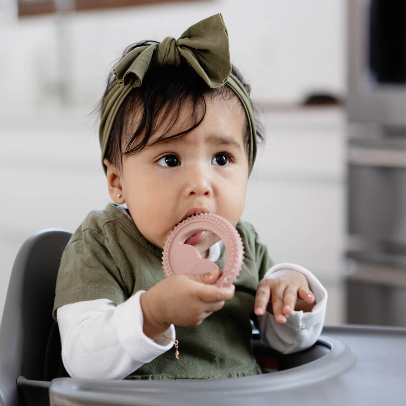 ezpz oral development tools in blush pink / silicone teethers for motor skill development #color_blush / Oral Development Tools – Build Strong Bites & Bright Smiles by ezpz