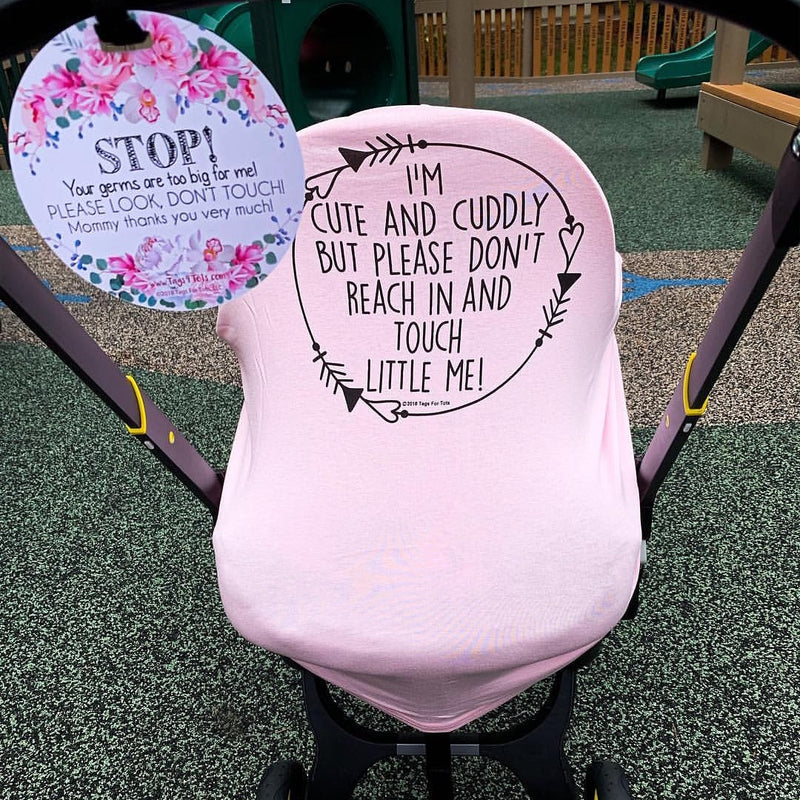 Pink Car Seat 5-in-1 Multifunctional Cover Milk Snob
