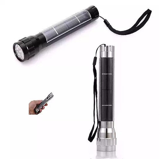 Solar LED Flash Light Never Need Batteries Vista Shops