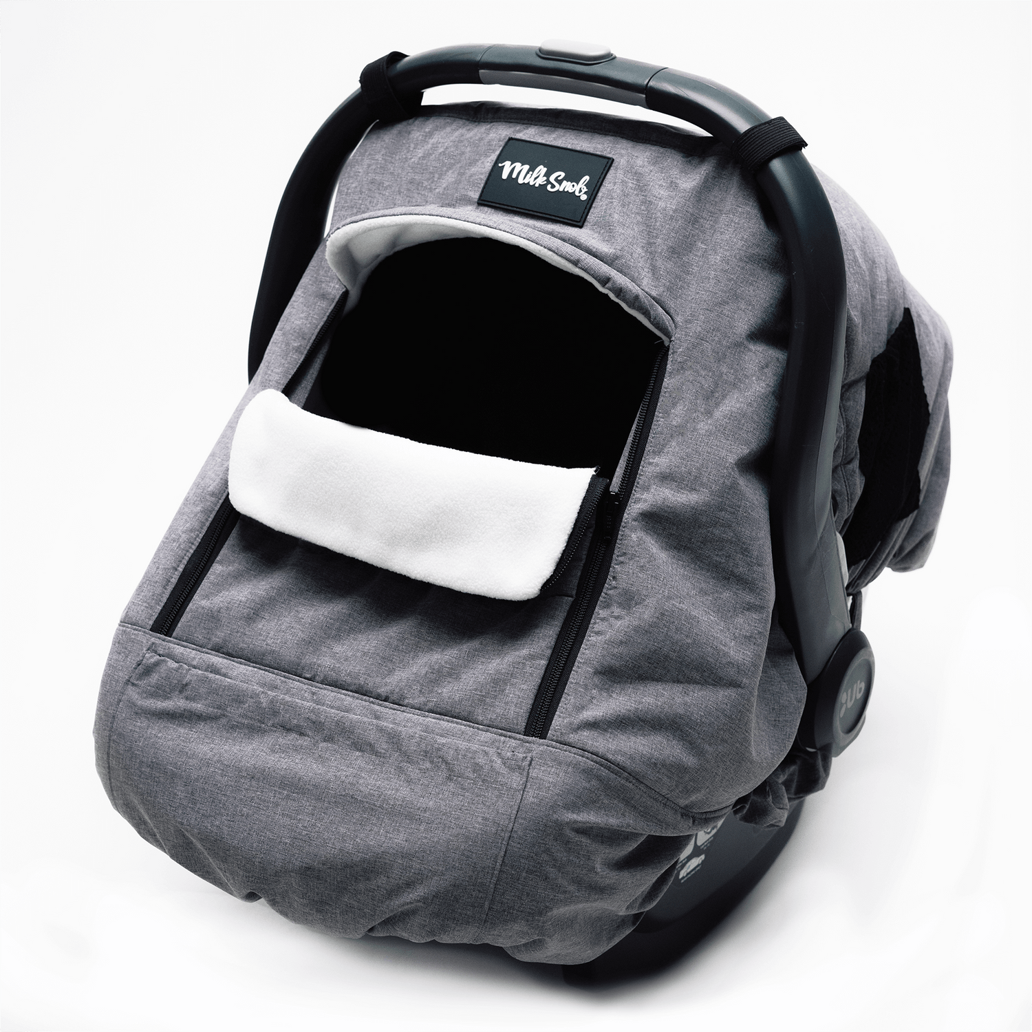 Stormy Winter Car Seat Cover by Milk Snob