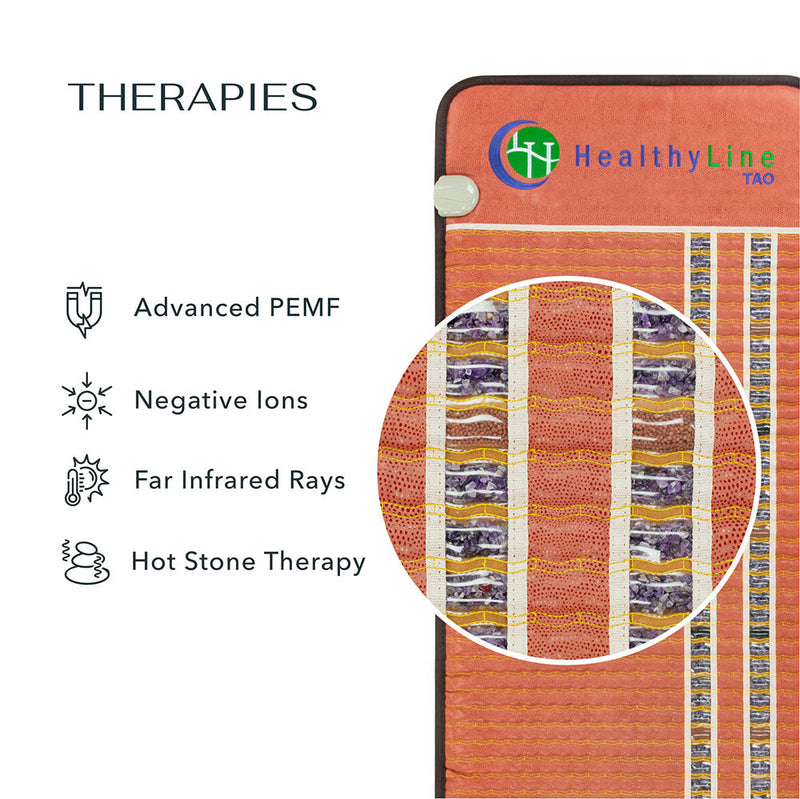 The TAO Series 360 Wrap Set base mat with far-infrared therapy
