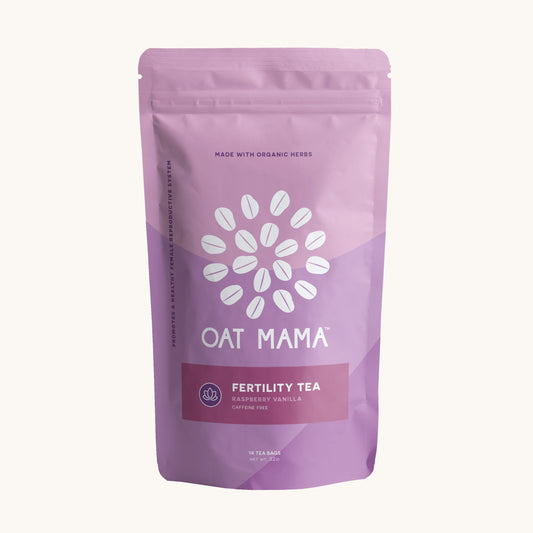 Fertility Support Tea – Raspberry Vanilla by Oat Mama