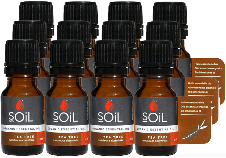 Save 50% — Organic Tea Tree Essential Oil (Melaleuca alternifolia) — 120ml