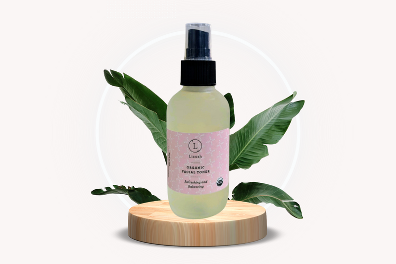 Organic Facial Toner – Refreshing, Balancing & Clean for All Skin (4 oz)