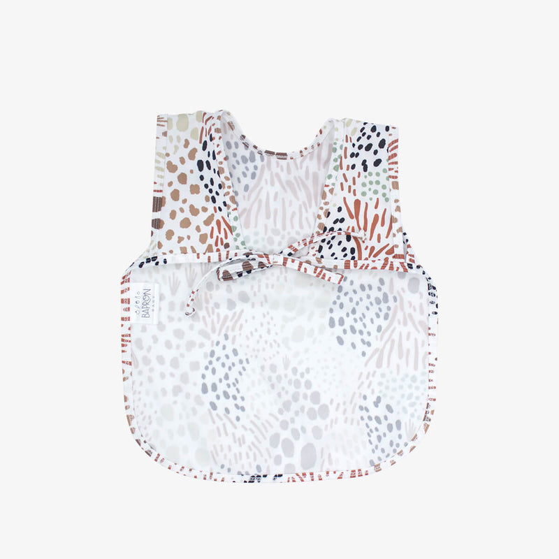 BapronBaby® Bapron in Wild / Bib + Apron That Safely Ties Around the Body