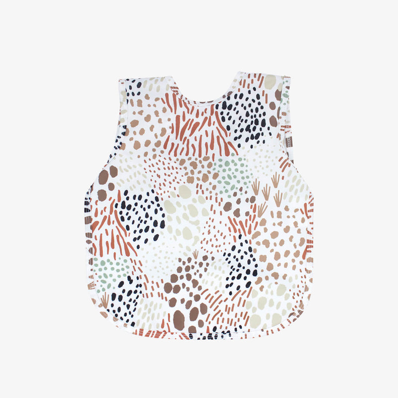 BapronBaby® Bapron in Wild / Bib + Apron That Safely Ties Around the Body