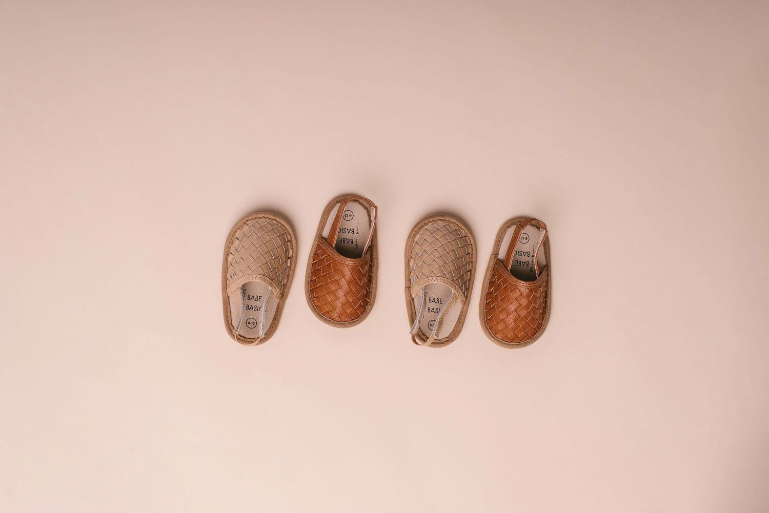 Woven Leather Baby Sandals – Supportive Style for Little Explorers by Babe Basics