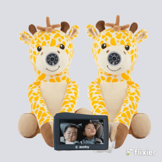 Zooby Baby Video Monitor with 2-in-1 Combo Pack