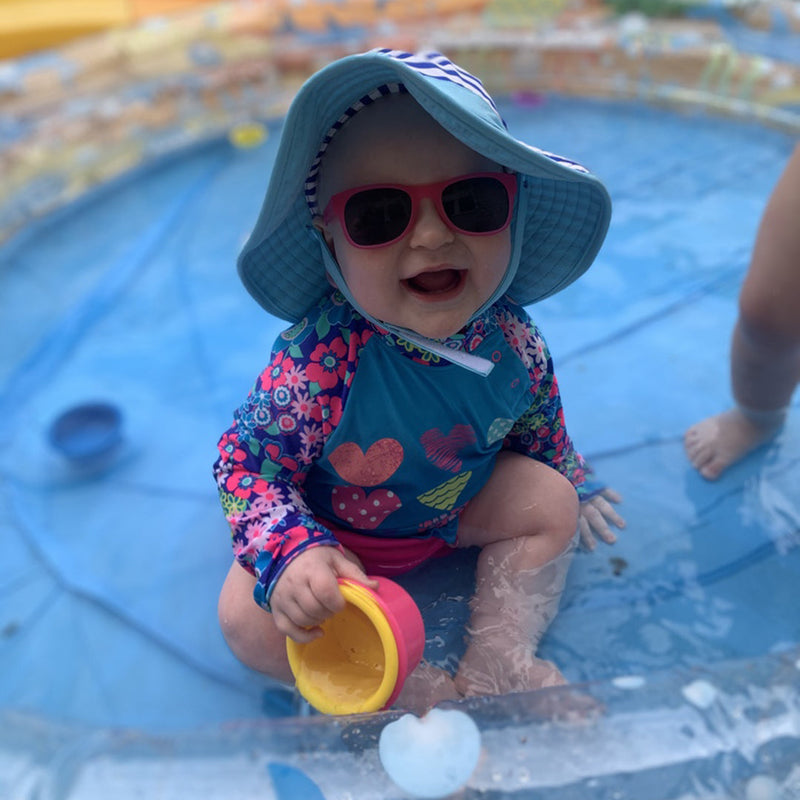 Kelly Baby Sunglasses – Glitter Pink by ro•sham•bo eyewear
