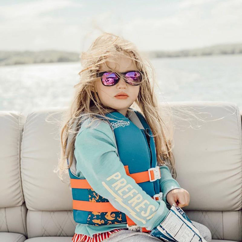 Bueller Toddler Sunglasses – Matte Black by ro•sham•bo eyewear