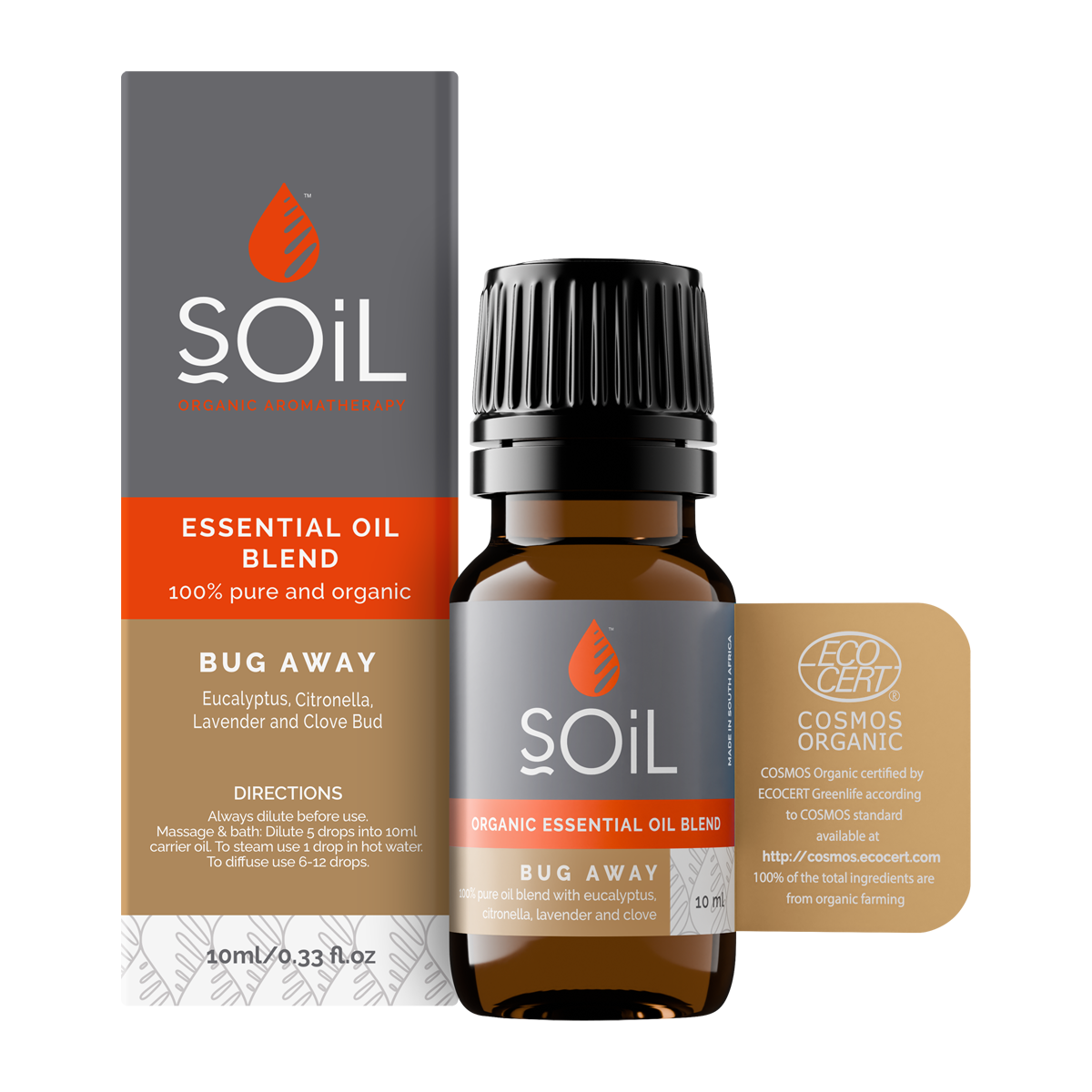 Bug Away – Organic Essential Oil Blend – 20ml