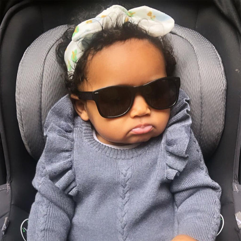 Bueller Baby Sunglasses – Matte Black by ro•sham•bo eyewear