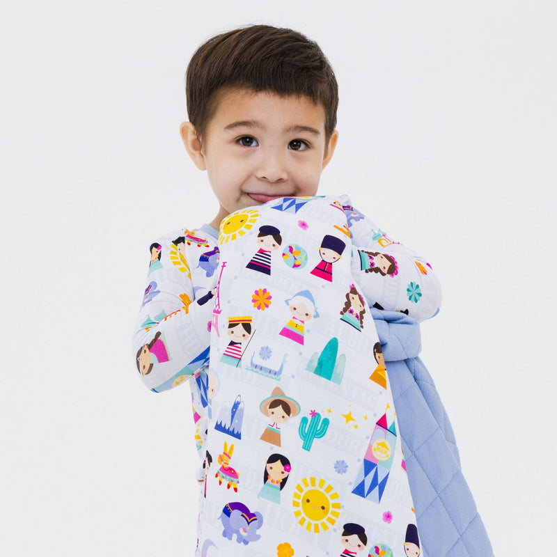 Children of the World Blanket - Bam & Stitch