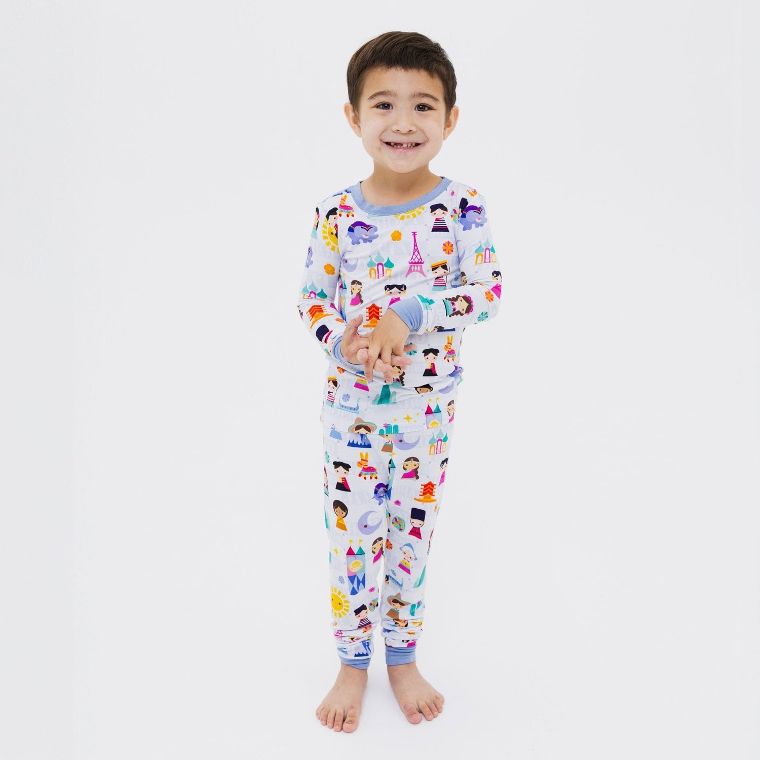 Children of the World Long Sleeve Pajamas - Bam & Stitch