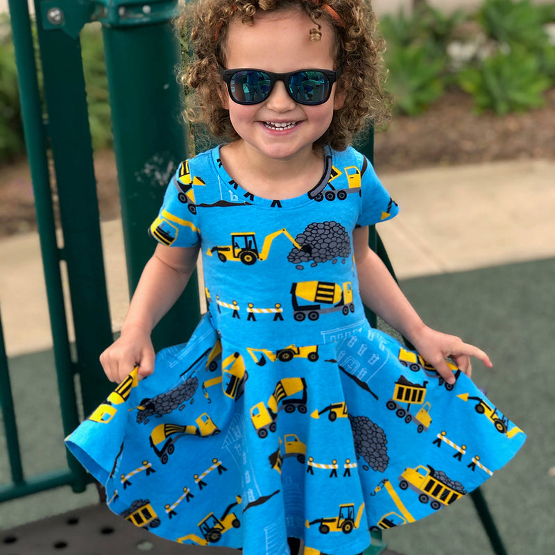 Bueller Toddler Sunglasses – Matte Black by ro•sham•bo eyewear