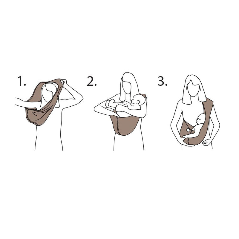 Organic Cotton Baby Carrier – Minimal, Comfy, Smart by New Native®