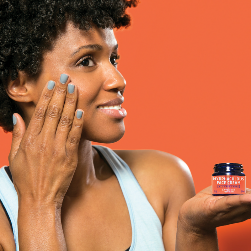 MYRRHACULOUS FACE CREAM 1 OZ-FATCO Skincare Products tallow balm paleo skincare eczema psoriasis cream anti aging nourishing