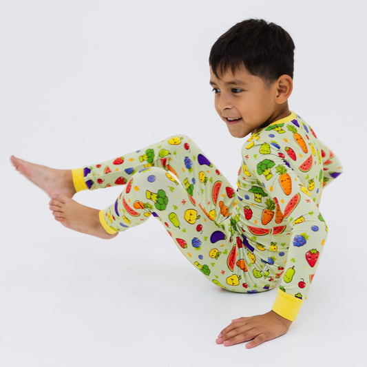 Farm Fresh Long Sleeve Pajamas - Bam & Stitch