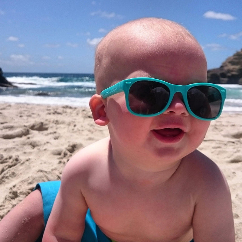Goonies Baby Sunglasses – Mint Teal by ro•sham•bo eyewear