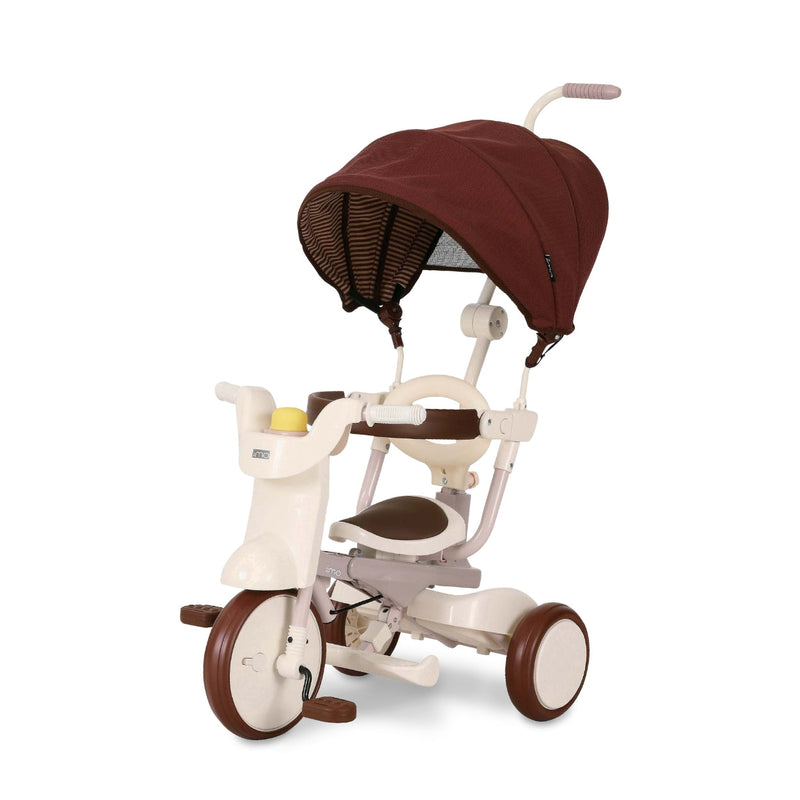 3-in-1 Foldable Tricycle with Canopy – Toddler Ride-On by iimo USA