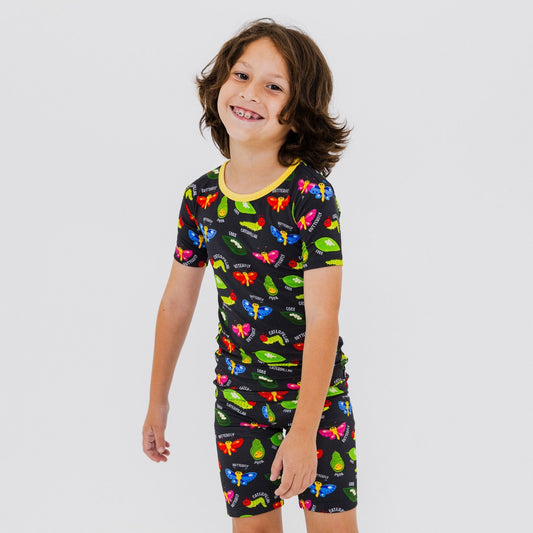 It's Morphing Time! Short Sleeve Pajamas - Bam & Stitch