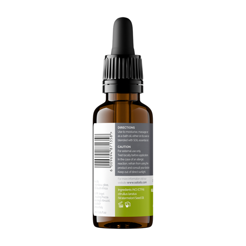Organic Kalahari Melon Seed Oil (Citrullus Lanatus) – 30ml