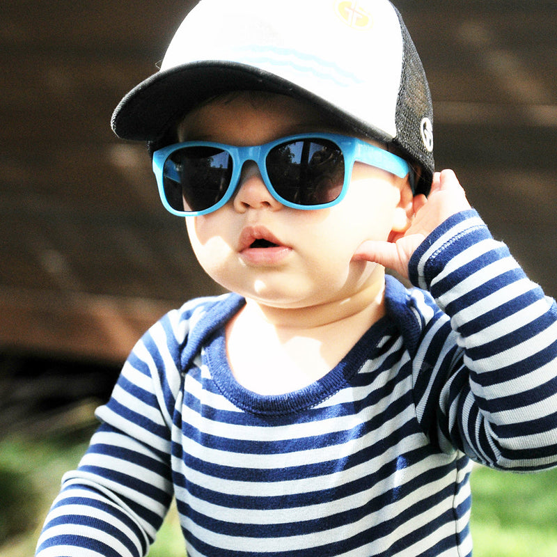 Zack Baby Sunglasses – Sky Blue by ro•sham•bo eyewear