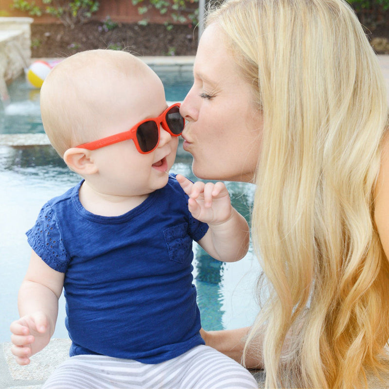 McFly Baby Sunglasses – Red Polarized Shades by ro•sham•bo eyewear