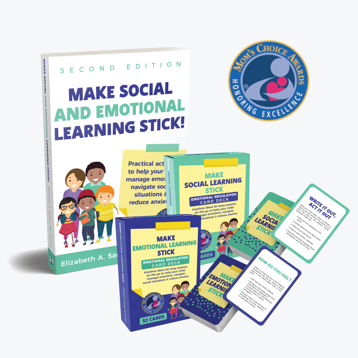 Make It Stick! SEL Book & Cards by Generation Mindful