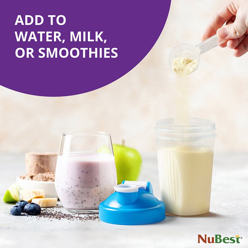 NuBest Tall Protein Vanilla Shake for Kids Ages 4+, 10 Vegan Servings - NuBest Nutrition®