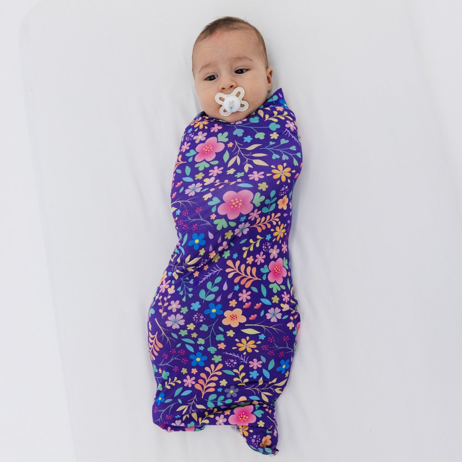 Orchid Gardens Swaddle - Bam & Stitch