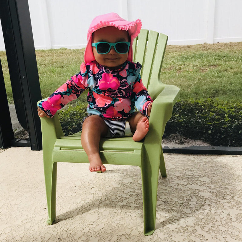 Goonies Baby Sunglasses – Mint Teal by ro•sham•bo eyewear