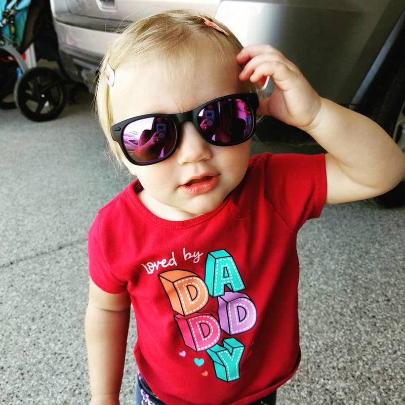 Bueller Toddler Sunglasses – Matte Black by ro•sham•bo eyewear