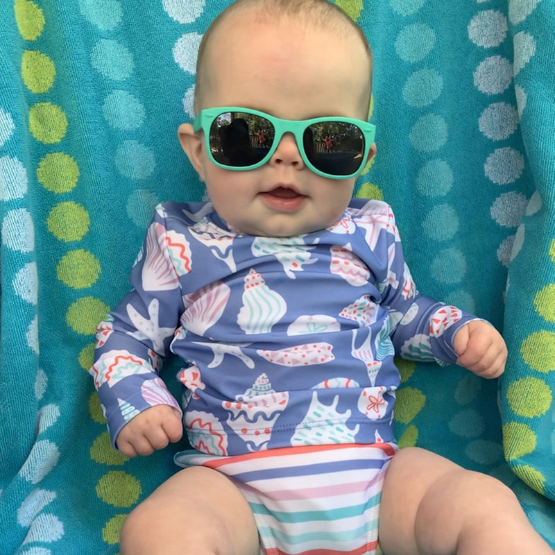 Goonies Baby Sunglasses – Mint Teal by ro•sham•bo eyewear