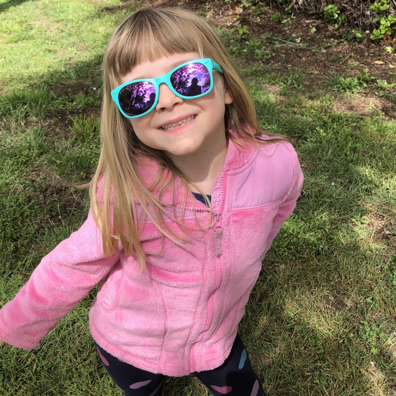 Goonies Toddler Sunglasses – Teal Polarized by ro•sham•bo eyewear