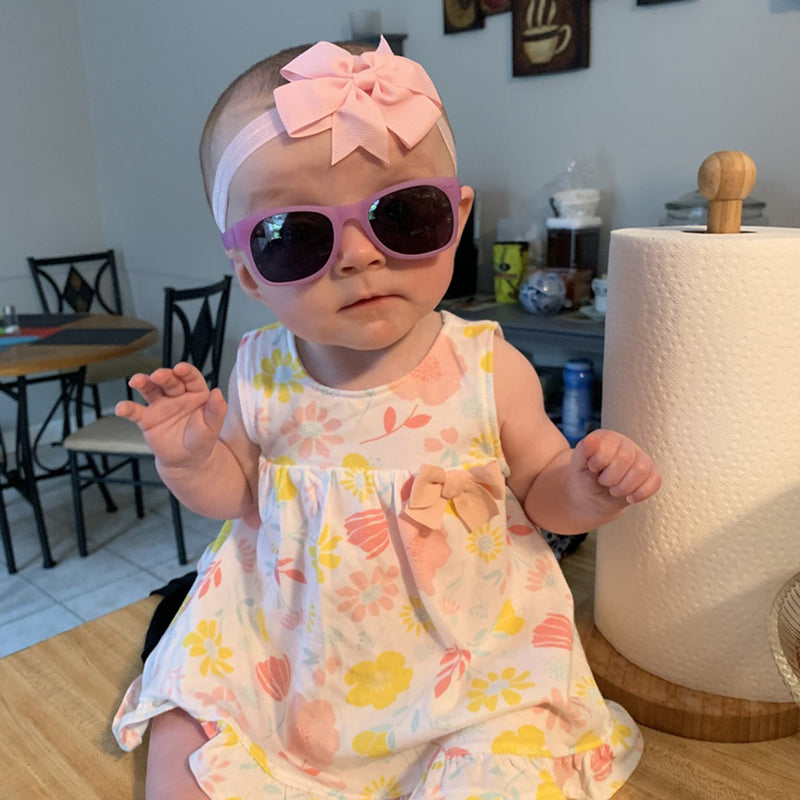 Punky Brewster Baby Sunglasses – Purple Glitter by ro•sham•bo eyewear