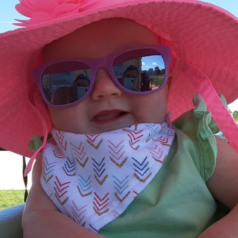 Punky Brewster Baby Sunglasses – Purple Glitter by ro•sham•bo eyewear