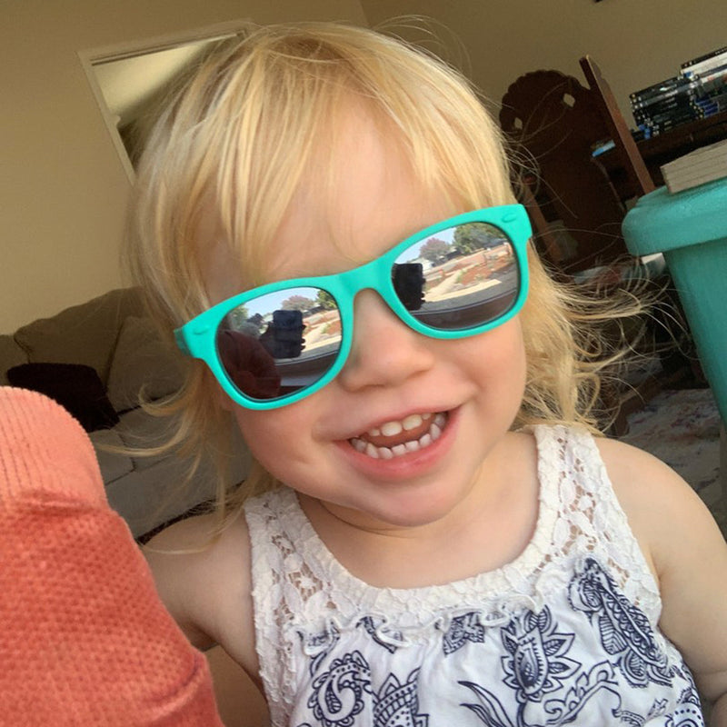 Goonies Toddler Sunglasses – Teal Polarized by ro•sham•bo eyewear