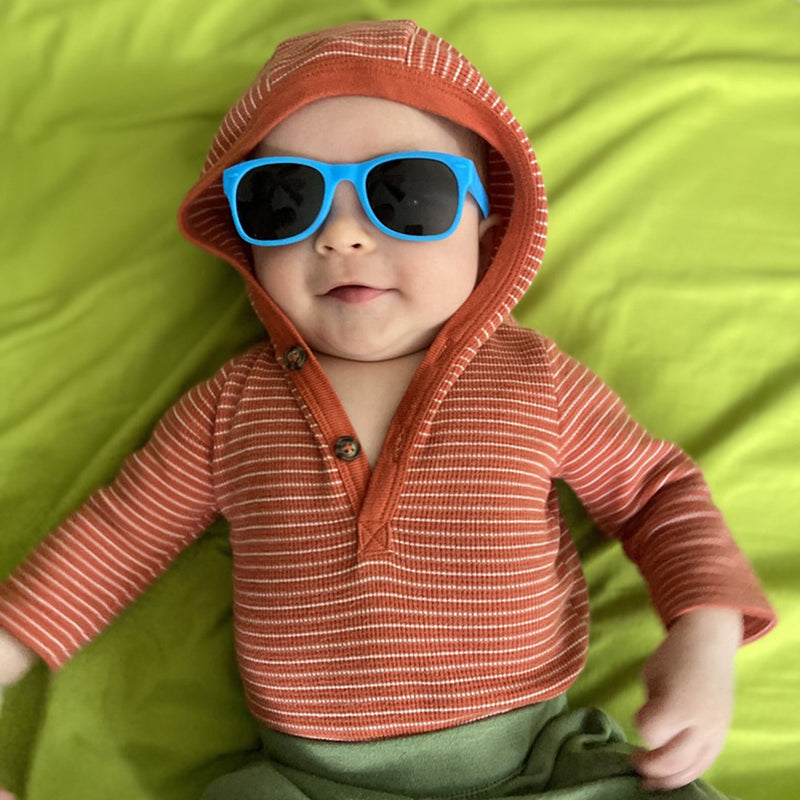 Zack Baby Sunglasses – Sky Blue by ro•sham•bo eyewear
