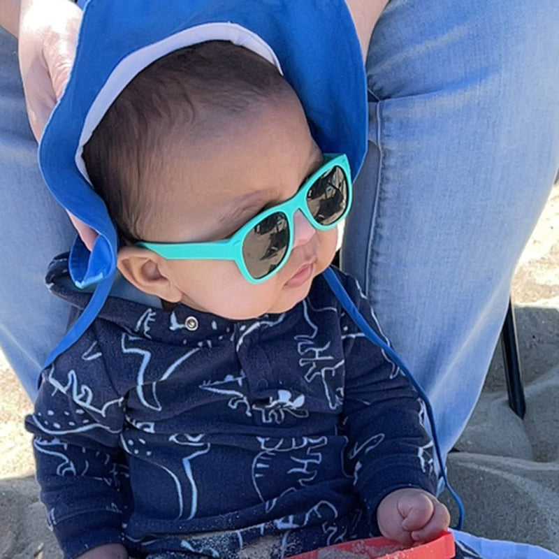 Goonies Baby Sunglasses – Mint Teal by ro•sham•bo eyewear