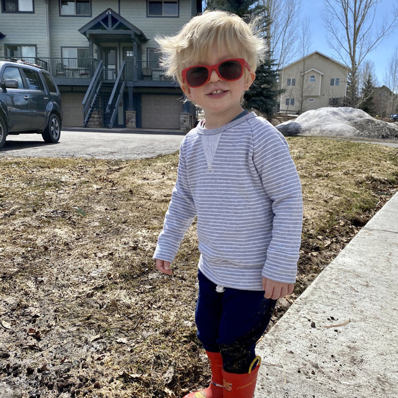 McFly Toddler Sunglasses – Red Polarized by ro•sham•bo eyewear