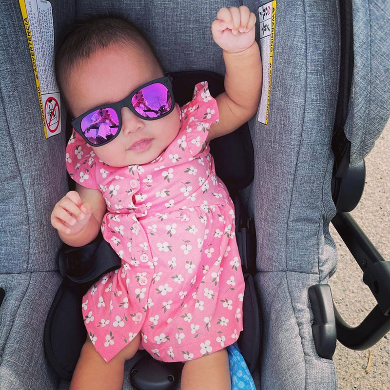 Bueller Baby Sunglasses – Matte Black by ro•sham•bo eyewear